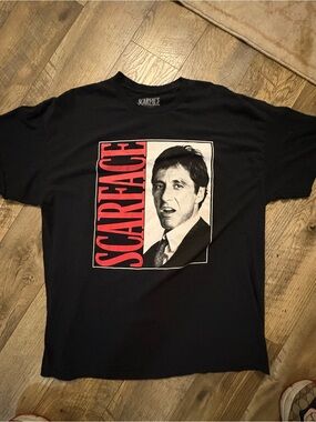 Scarface Black Short Sleeve Graphic Tee